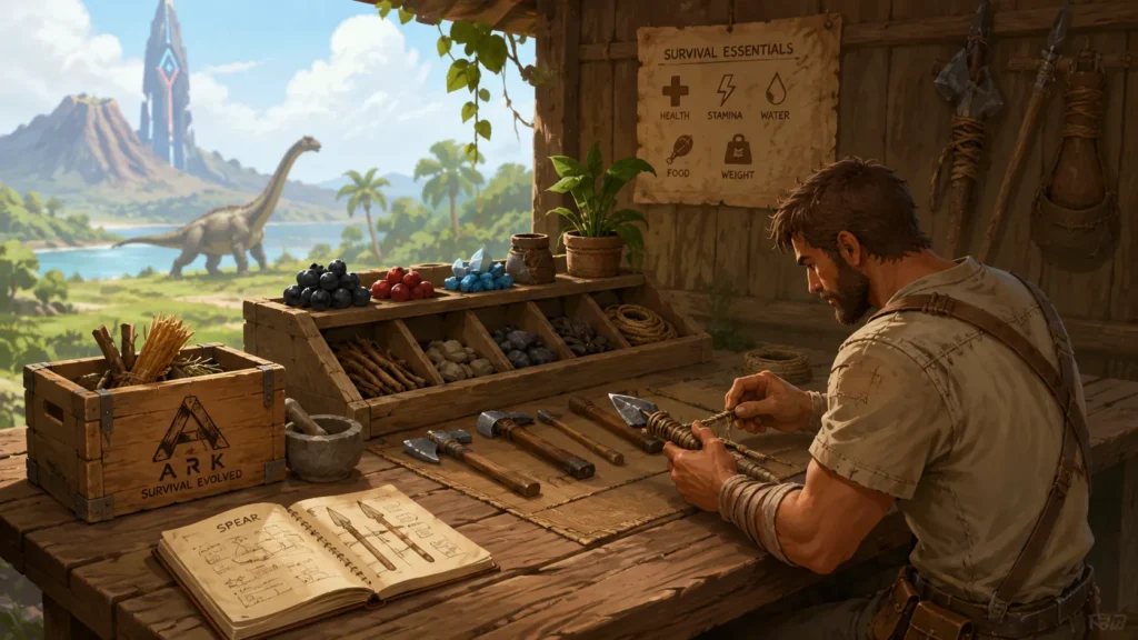How to Craft in Ark Survival Evolved