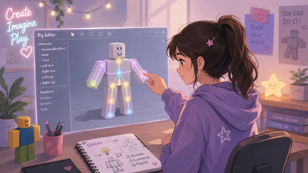 How to Pose Rigs in Roblox Studio